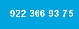 922 366 93 75